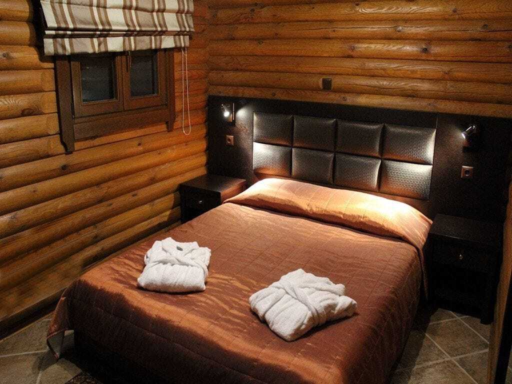 Natura Chalets Mega Chorio Exterior photo
